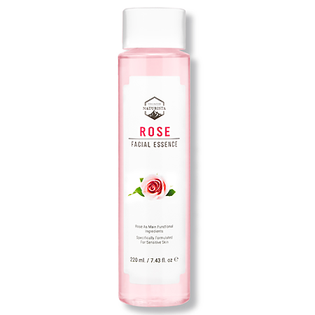 Naturista Rose Facial Essence 220ml น้ำตบเอสเซนส์โลชั่น จากสารสกัดกุหลาบ สูตรบางเบา ผิวเเพ้ง่ายสามารถใช้ได้ กระตุ้นการสร้าง Collagen พร้อมเติมความชุ่มชื้นให้ผิว