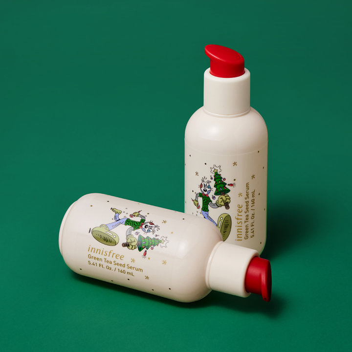 Innisfree Geen Tea Seed Serum 2021 Green Holiday 